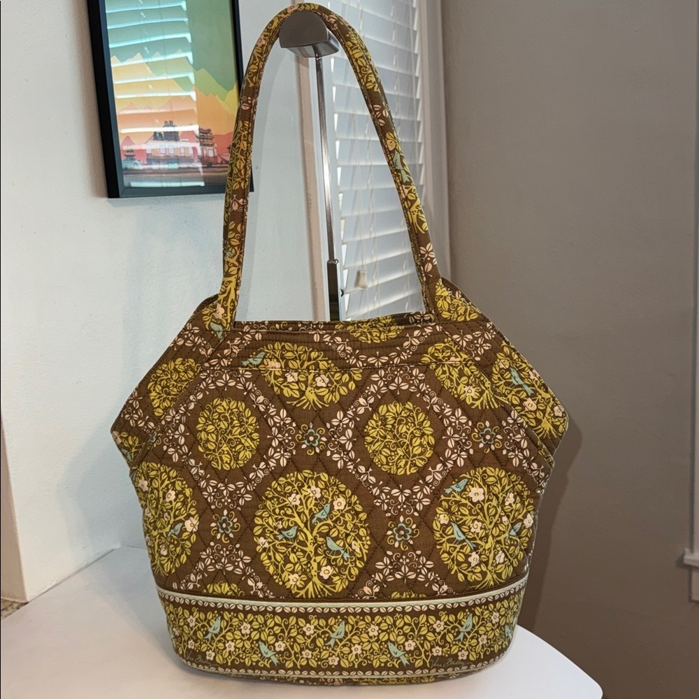Vera Bradley Tote Bag Sittin' in a Tree Retired Pattern - Picture 1 of 9